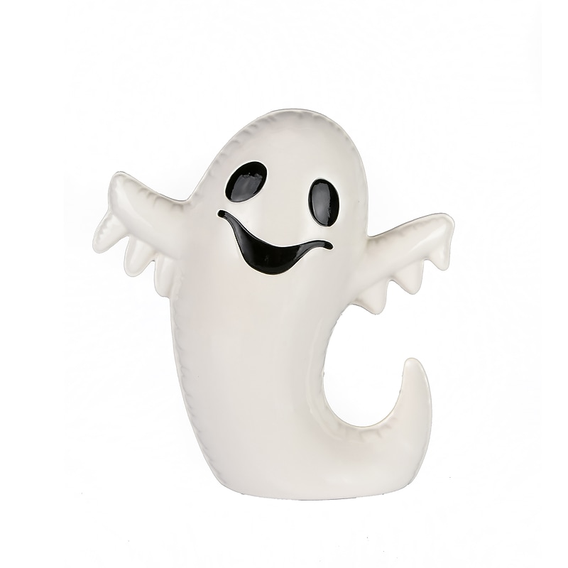 National Tree Company 9" Halloween Happy Ghost Tabletop Decor (HH75-C720877) image 1
