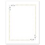 Avery Gold Dots with Green Florals Matte Blank Card, White, 10/Pack (S00-DPH)~#|#~059EEAFF-393A-4BC4-A2802225F2B209D5_sc7
