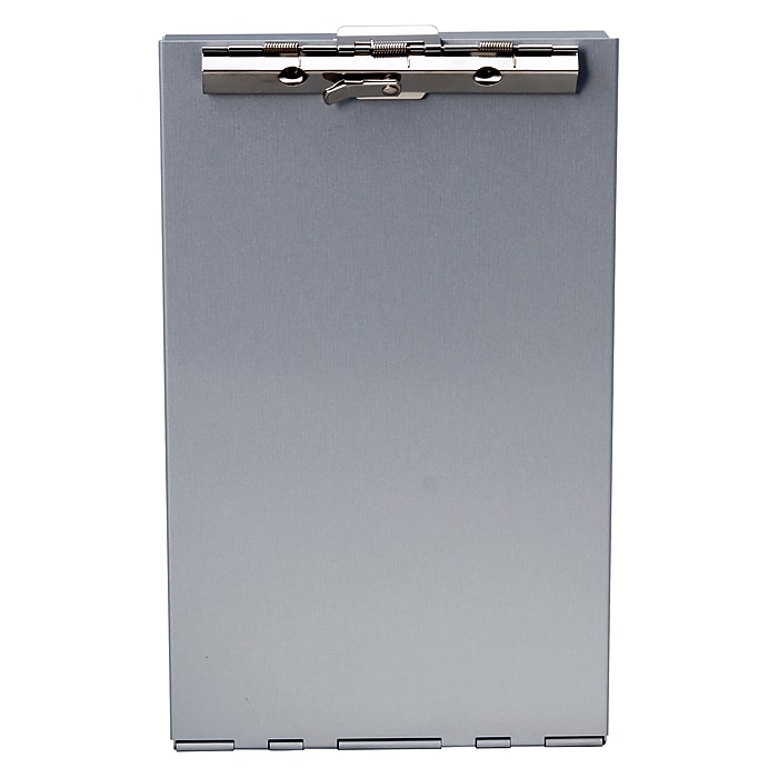 Saunders Redi-Rite Aluminum Storage Clipboard, Memo Size, Silver