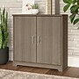 Bush Furniture Cabot 30"H Small Storage Cabinet with 2 Shelves, Ash Gray (WC31298)~#|#~059F6EB8-CB86-4BB7-9EB8A6D794452F17_sc7