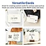 Avery Integrated Cards, 4" x 6", Matte Ivory, 50/Pack (95275)~#|#~05A86544-1612-4993-9559FC2D873E150E_sc7