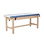 Aristo Wood H-Brace Physician Exam Table with Paper Cutter, and Holder, 500lbs. Capacity, Blue (ADI996-HBFP-BLU)~#|#~05B8129B-C91B-4E70-8515973B71DBE477_sc7
