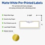 Avery Laser/Inkjet Rectangle Multipurpose Labels, 1" x 2-5/8", White, 160/Pack (S00D2X)~#|#~05B901A7-9320-49A3-A16285198746DC35_sc7