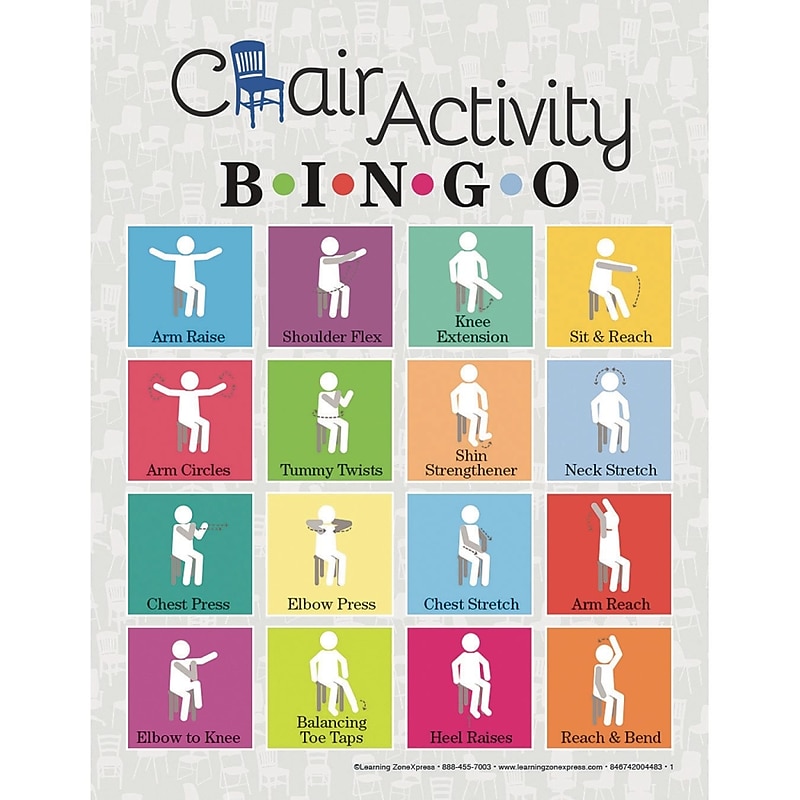 Learning Zone Chair Activity Bingo (18434) image 1