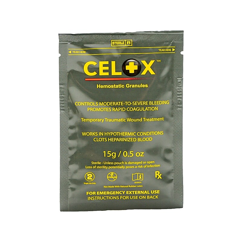 CELOX Hemostatic Granules, 0.5 oz., 2/Carton (FG08830551) image 1