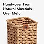 U Brands Woven Paper Rope/Metal Pencil Cup, Brown (6087U01-16)~#|#~05C42AA8-7441-4A9B-9B1273D8C2DB54C2_sc7