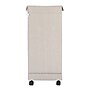 Household Essentials Rolling Hamper with Lid, Silver (HE1056)~#|#~05C6BA1C-65BB-4CE6-BB622D9D46039C02_sc7