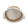 Household Essentials Corn & Hyacinth Wicker Basket with Handles, Natural/Cream (ML-6802)~#|#~05C8778A-6877-415A-B52B75EA9F9147E2_sc7