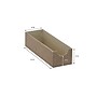 Household Essentials 1-Compartment Cardboard/Poly Linen/Nonwoven PP Drawer Organizer, Latte (720-1)~#|#~05CBC521-2280-454D-9B7DEAC38EF6F580_sc7