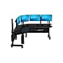 VersaDesk Foundry Bench 80"W Electric Corner Adjustable Standing Desk, Black (FBC8080-BB-APP)~#|#~05CC63C5-0CB9-4156-A1CCFCB556D8C431_sc7