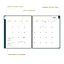 2026 Blue Sky Day Designer Peacock 10" x 8" Monthly Personal Organizer, Plastic Cover, Blue (155640)~#|#~05CCEA97-C31D-4B3A-8A0D88D69BF20A3C_sc7