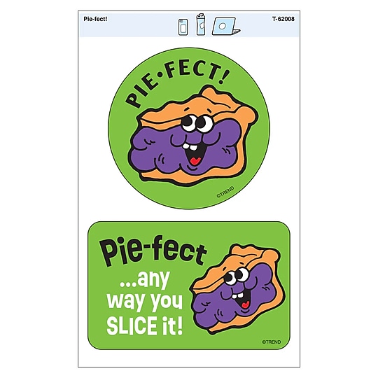Trend Enterprises Pie-fect! Vinyl Stickers, Multicolored, 2/Pack, 6/Packs/Bundle (T-62008-6)~#|#~05CEAEFF-C714-4974-8BD0E563968C5621_sc7