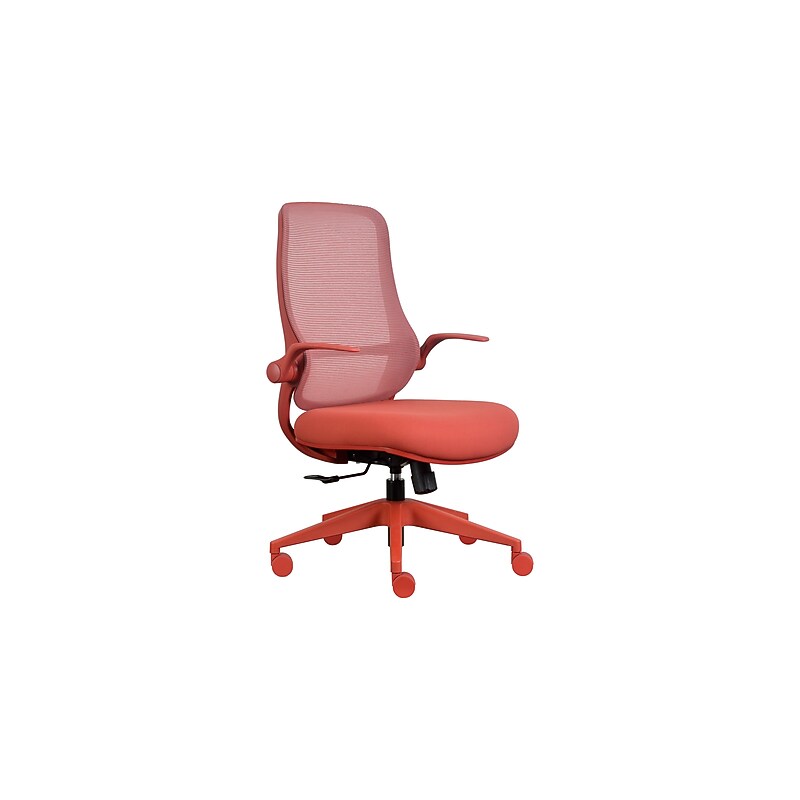 Tempur-Pedic Stratus Ergonomic Mesh/Fabric Swivel Executive Chair, Ruby (TP-STRATUS-RUBY) image 1
