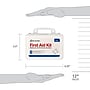 First Aid Only Plastic First Aid Kit, 25 People, 112 Pieces (25001)~#|#~05D79920-D76F-48EC-8CF22EE898E084A3_sc7