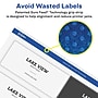 Avery Laser/Inkjet Multipurpose Labels, 7.75" x ", Glossy Clear, 200/Box (94244)~#|#~05DF750C-7AF9-4A3E-834675E942D7B8A7_sc7