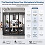 Uncaged Ergonomics Modular Acoustic Office Pod with Ventilation, Lighting and Power, Large, Black (POD-L-Black)~#|#~05E14ACA-ABFD-429B-94C1F4C8FA58667F_sc7