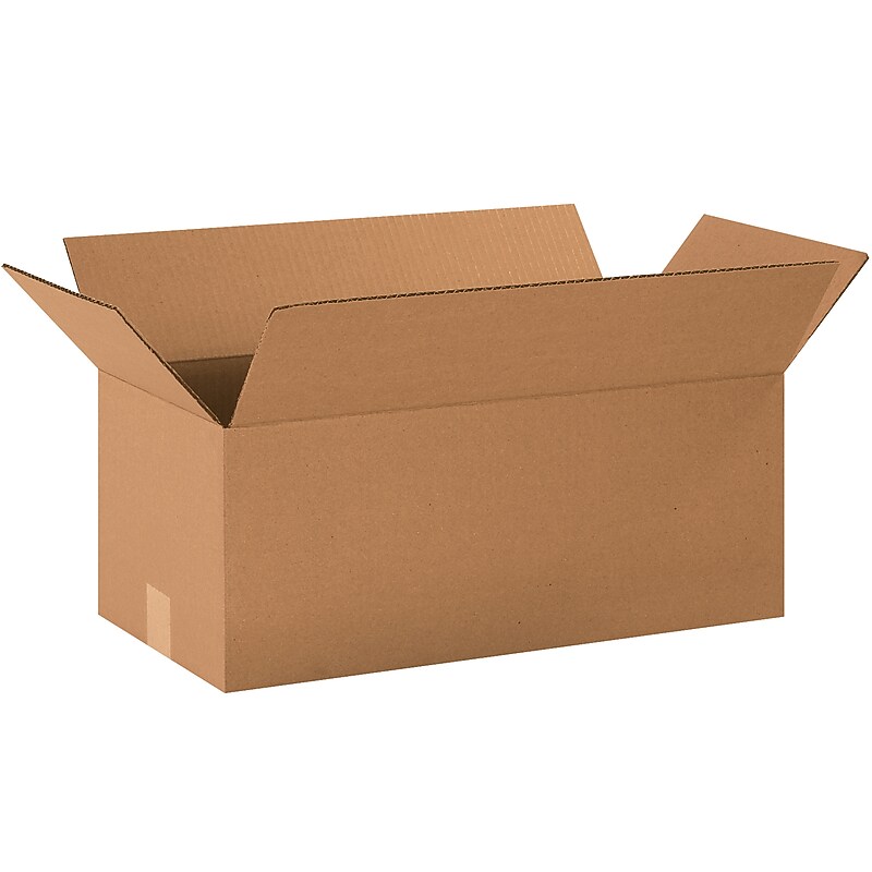 20" x 10" x 8" Shipping Boxes, 20/Bundle (20108) image 1
