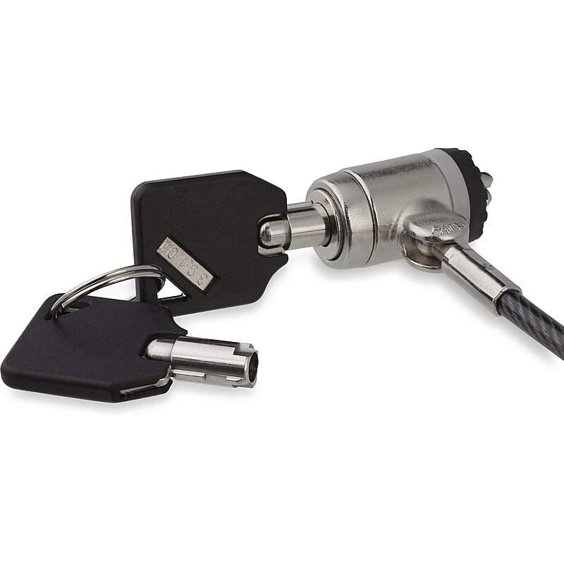 StarTech 6' Laptop Cable Lock with Keys (LTLOCKKEY) image 1