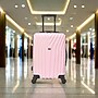 InUSA Vasty 22.44" Hardside Suitcase, 4-Wheeled Spinner, TSA Checkpoint Friendly, Pink (IUVAS00S-PNK)~#|#~05EBB41B-02FD-4ACD-8926C2542290823B_sc7