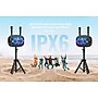 Worryfree Gadgets Party Box Wireless Bluetooth Portable Speaker with 2 Mics & Tripod, Water Resistant, Black (WPB2-BLK)~#|#~05F4EB51-96ED-4DE6-8833CF98B447F62B_sc7