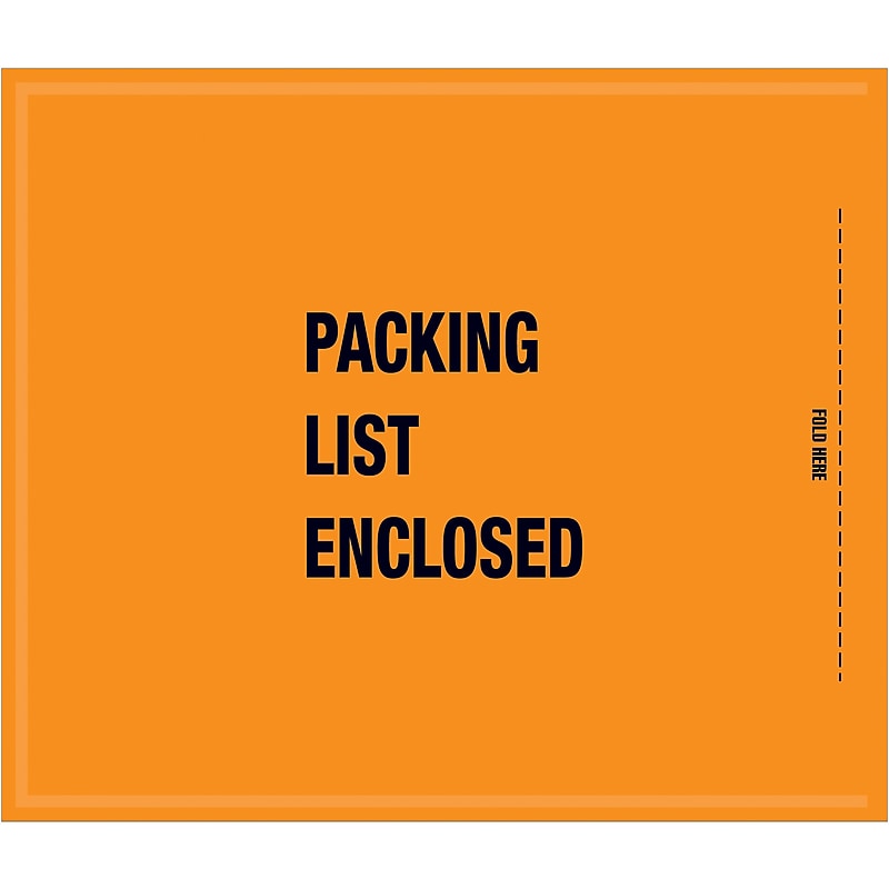 Packing List Envelope, 8 1/2" x 10", 1000/Carton (GSA30EL) image 1