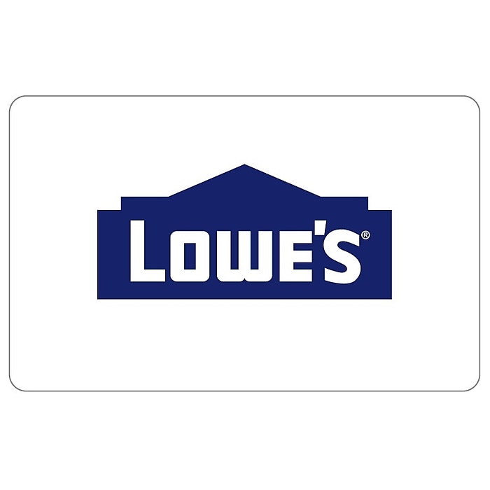 $100 Lowes Gift Card