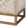 Baxton Studio Ercilia 30"H Mother of Pearl Storage Cabinet, Foliage Brown/White/Brass (240-13470-HiT)~#|#~05FBBAE4-AB49-45B2-92856E9C92A8BCB1_sc7