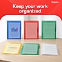 Staples Heavyweight Plastic File Jackets, Letter Size, Assorted Colors, 5/Pack (TR36053)~#|#~05FEFFB2-B40D-4394-9231F04DA2617ADB_sc7