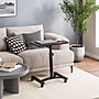 Seville Classics airLIFT 24"W Manual Rectangular Height Adjustable Mobile Sitting Desk, Walnut (WEB162)~#|#~0605EB41-A5E6-4C75-AA042FABAD19C82F_sc7