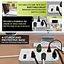 GoGreen Power 6' Surge Protector, 8 Outlet, White (GG-18316WH)~#|#~0605ED31-E6EB-41C8-97540191E52B7611_sc7