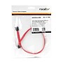 Rocstor 1.5' SATA 3.0 to Right Angle SATA 3.0 Cable, Female to Female, Red (Y10C865-RD)~#|#~06065CD3-57D9-46E5-BACD83815A6BFFB7_sc7