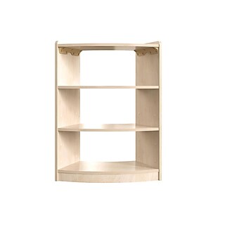 家具 marie FANGSUM Wooden Storage Cabinet with 2 Adjustable Drawers and