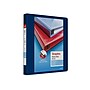 Staples Heavy Duty 1" 3-Ring View Binder, D-Ring, Blue (ST56268-CC)~#|#~060B7278-2FA9-4045-A847A084C9D3F34A_sc7
