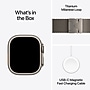 Apple Watch Ultra 4 GPS + Cellular Smartwatch, 49mm, Natural Titanium Case with Milanese Loop, Medium (MJA94LS/A)~#|#~0617EAD4-3D31-4183-A975D06CA7866B85_sc7