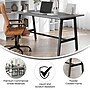 Flash Furniture Redmond 60"W x 30"D Conference Table, Laminate, Gray Oak (MTM6030LTGRYABF)~#|#~061A54F1-7B36-4947-B2680D42C10ED788_sc7