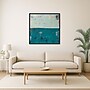 Amanti Art Blue Bay Hideaway by Erin Ashley Wood Framed Wall Art Print, 41"W x 41"H (A42679181850)~#|#~061DBC59-92A7-4A75-BADFAEB63C99BA70_sc7