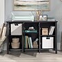 Sauder Select 30"H Storage Cabinet with 4 Shelves, Raven Oak (433978)~#|#~061DC190-A21A-4225-AD9AEF2F17DE8442_sc7