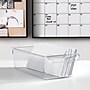 iDESIGN Small Stackable Plastic Storage Bin, Clear, 4/Pack (28335M4)~#|#~061DD790-6524-4CA8-B5244B7835DABFC8_sc7
