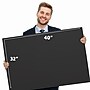 Flipside Foam Board, 32" x 40", Black, 10/Carton (32408-10)~#|#~06219B16-7B2E-45AB-89F1DCD46EB5EB9D_sc7