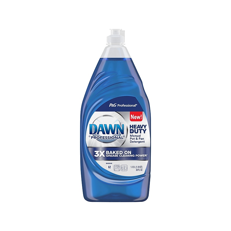 Dawn Professional Heavy Duty Liquid Dish Soap, Original Scent, 38 fl. oz. (3077208727) image 1
