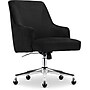 Serta Scarlett Ergonomic Velvet Swivel Computer and Desk Chair, Black (CCHR10011D)~#|#~06353F90-303E-43F9-AD8C654B513EC88E_sc7