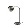 Adesso Emery SuperCharger Incandescent Desk Lamp, 19"H, with USB Port, Brushed Steel (2624-22)~#|#~063AA2F7-31C2-4320-907D32FCA97FB9B2_sc7