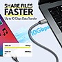 Overtime C82 Fast Charging 100W 6 ft Braided USB-C to USB-C Cable, 3/Pack, White (OCC82WH3PK)~#|#~063AFBC3-A518-4F2E-88DD6C073DDAC5DC_sc7