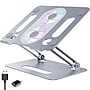 Purely C50 Cooling Fan Height-Adjustable 18" Laptop Stand, 1 USB Port (PLSC50)~#|#~063DE35F-CACA-4C9A-99E92B9542095A73_sc7