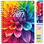 2027 Excello Brands 9" x 11" Weekly & Monthly Standard Planner, Paperboard Cover, Rainbow Petals (FSHN-CY27-8511-41)~#|#~063FE327-9163-46A9-BD89B26C840428A5_sc7
