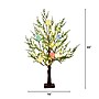 Nearly Natural 2-ft Pre-Lit Artificial Easter Egg Twig Tree with Greens and 24 Warm White LED Lights (T5463)~#|#~0642C02F-25A8-4FAD-90D0BB0FC8E03F7D_sc7