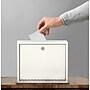 AdirOffice Steel Multipurpose Drop Box Interoffice Mailbox, Large, White (631-03-WHI-PKG)~#|#~064305CE-9599-4817-8FA5DA5368A206BE_sc7
