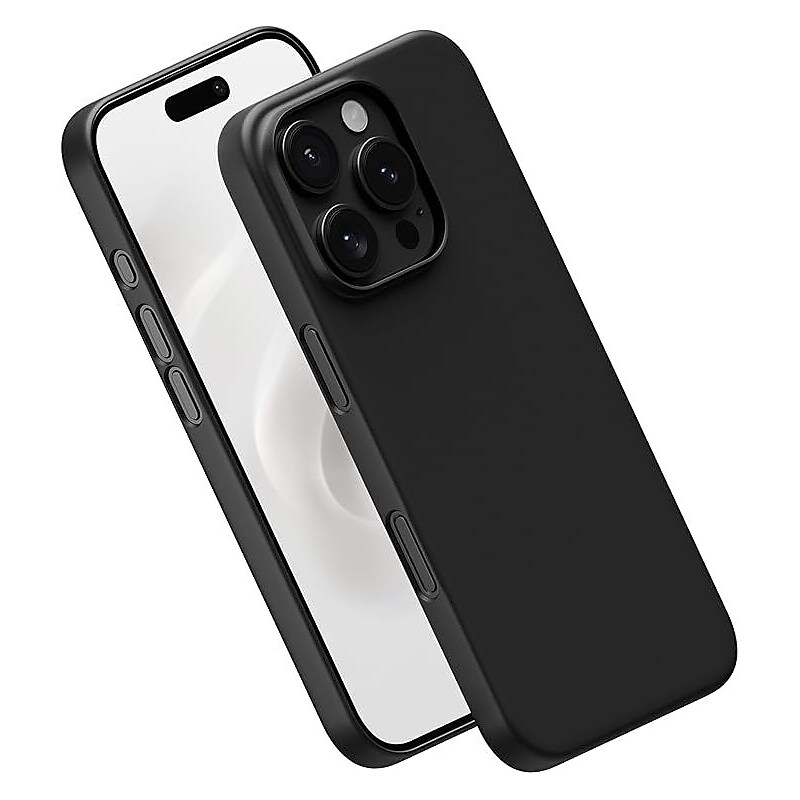 PEEL Magnetic Thin Series MagSafe Phone Case for iPhone 16 Pro Case, Black (I16_PRO_MAG_BLK) image 1