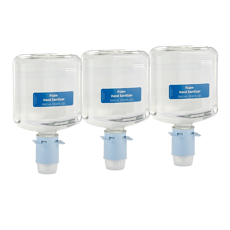 Pacific Blue Foaming Hand Sanitizer Dispenser Refill, 3/Carton (43337) image 1