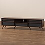 Baxton Studio Naoki TV Stand, Screens up to 78", Grey/Walnut (168-10928-HiT)~#|#~064A670E-5F75-4B78-BF249793C38D289E_sc7